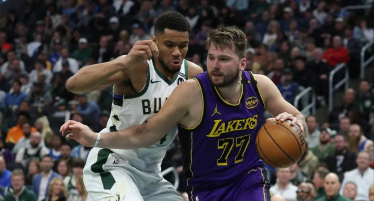 Giannis Antetokounmpo Luka Doncic