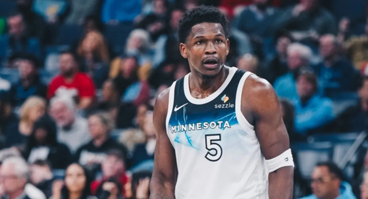 timberwolves anthony edwards lesão