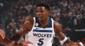 anthony edwards recorde timberwolves