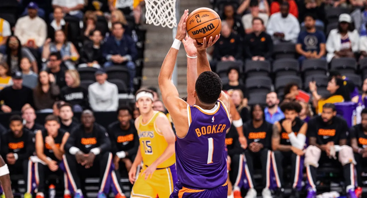 Devin Booker Suns Lakers