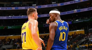 Luka Doncic Lakers Warriors