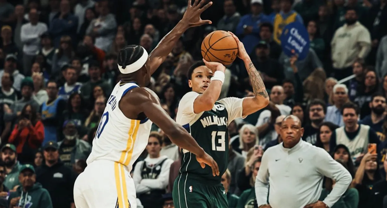 Giannis Antetokounmpo Warriors Bucks