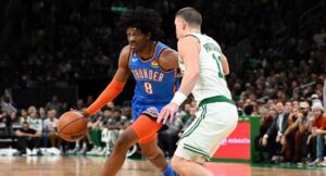 jogador Celtics Thunder NBA