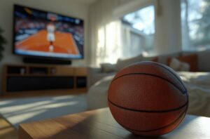 Ser fã de basquete nos serviços de streaming