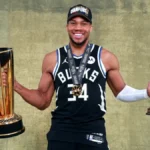 giannis troféu copa nba