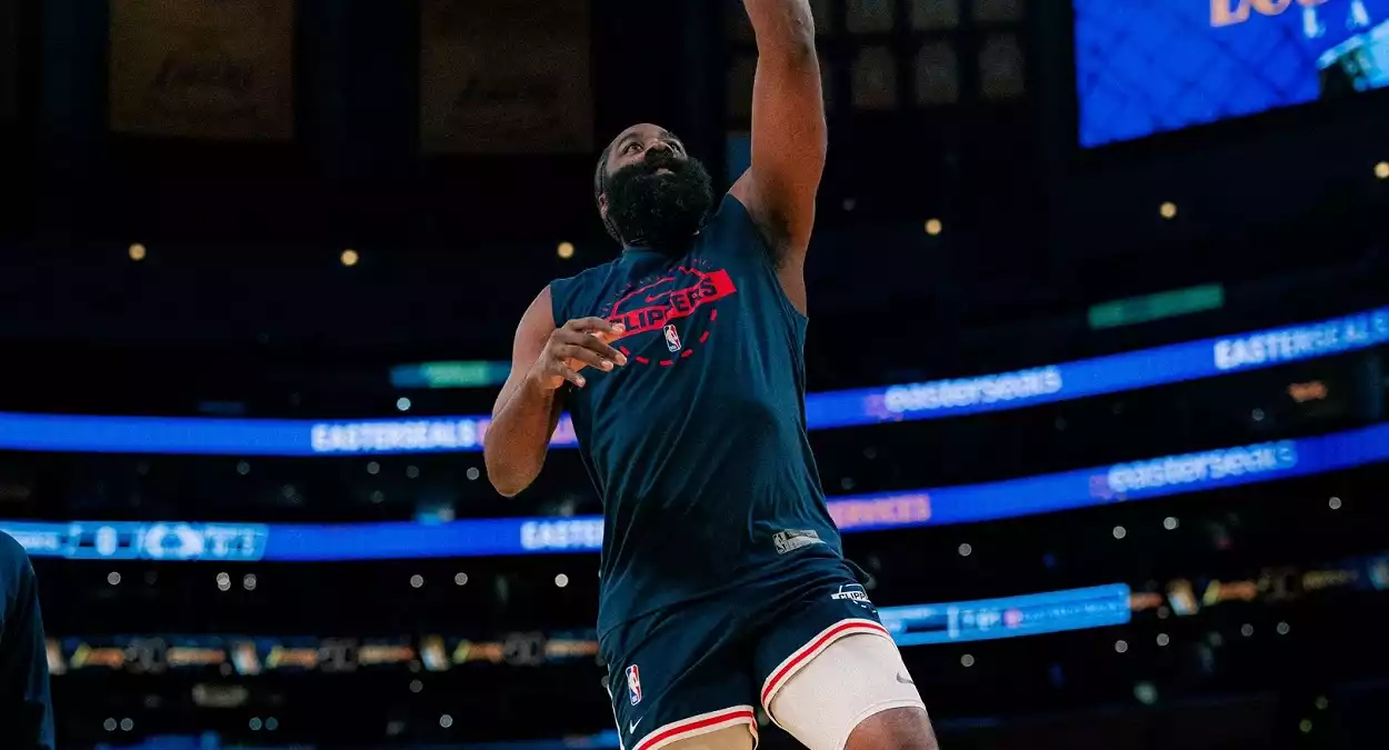 james harden clippers time