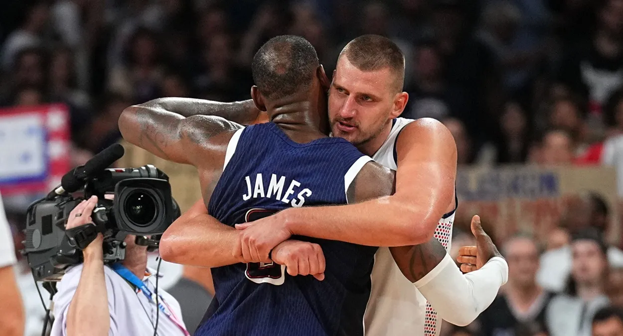 LeBron James Nikola Jokic