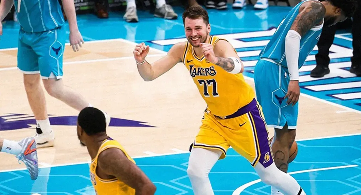 Luka Doncic Lakers Hornets
