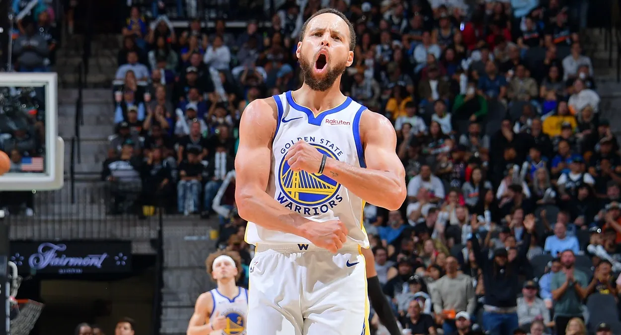 Stephen Curry Warriors Spurs
