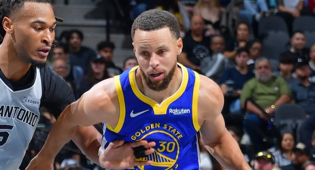 Stephen Curry Warriors Spurs