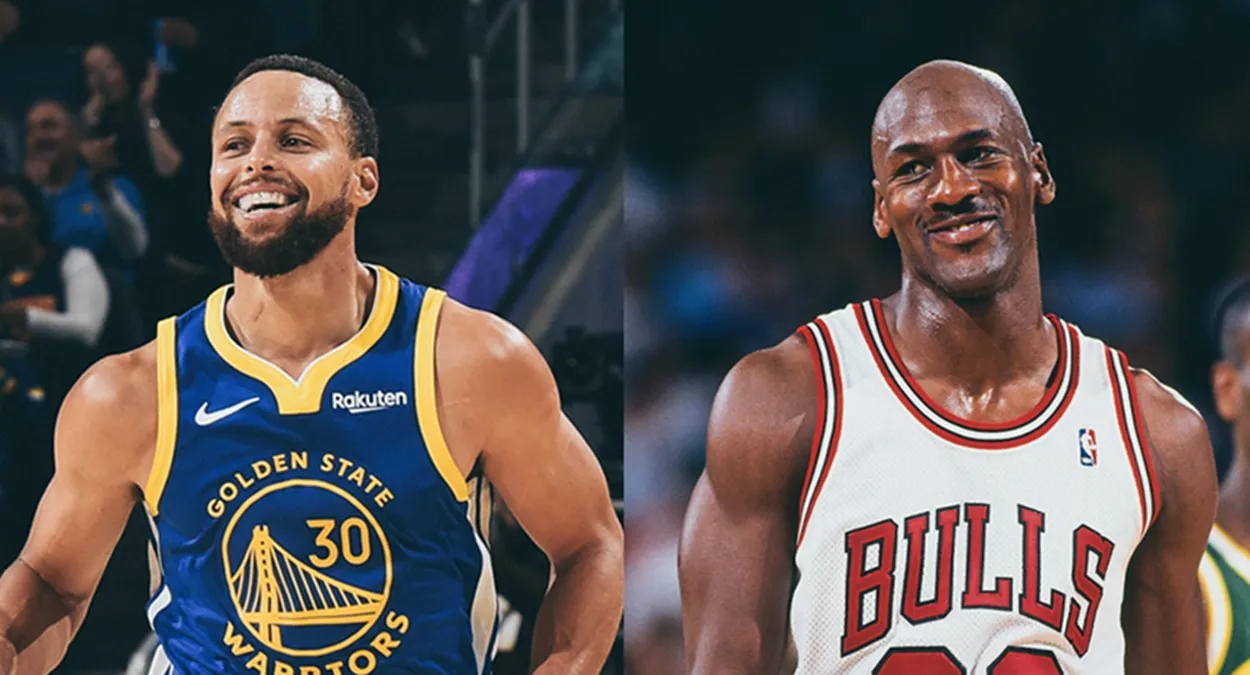 Michael Jordan Stephen Curry
