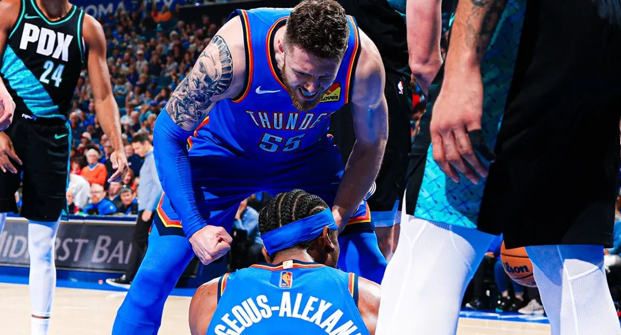 NBA classificação Thunder Pistons