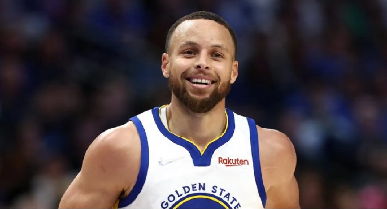 Stephen Curry smile Golden State Warriors