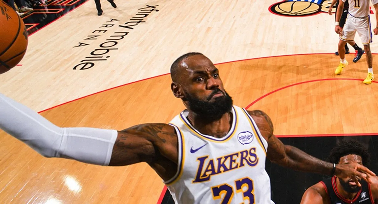 NBA LeBron James Lakers