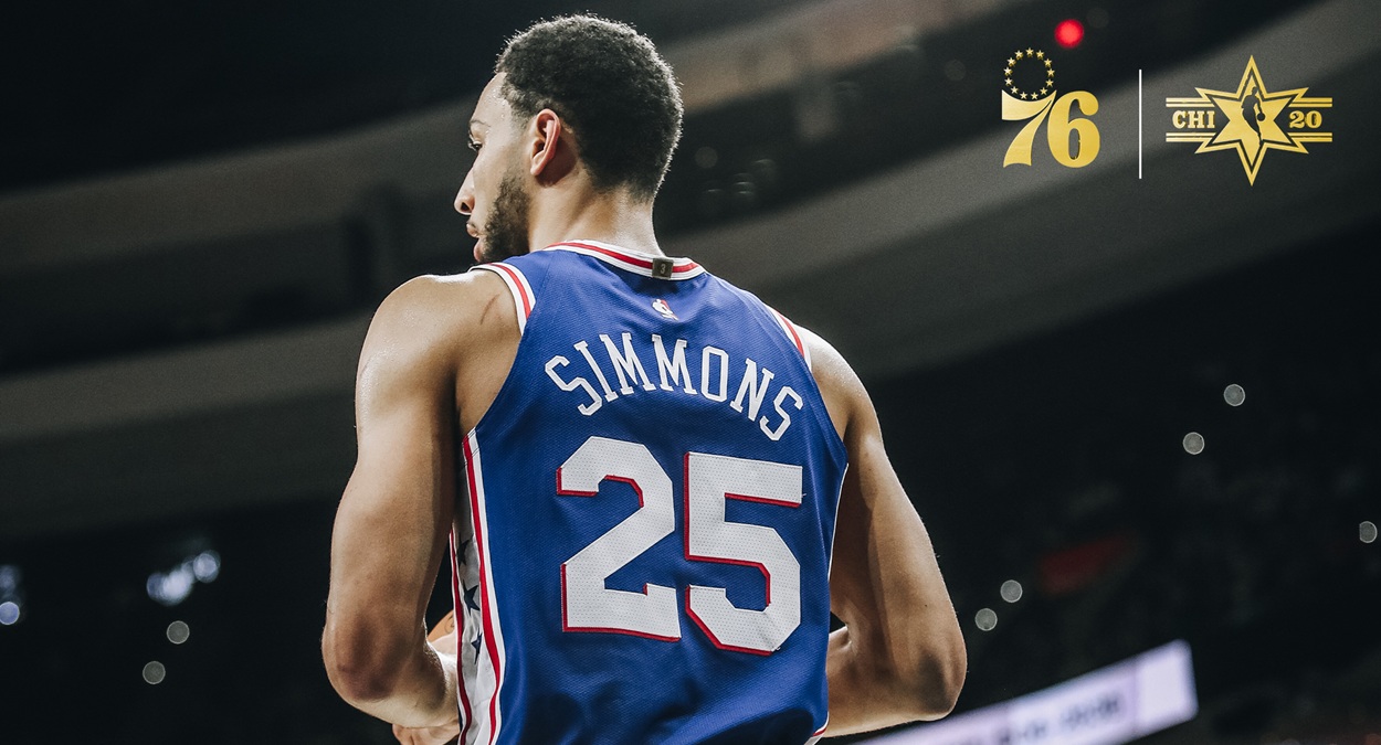NBA Ben Simmons 76ers