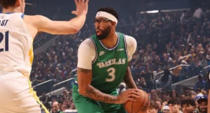 mavericks anthony davis warriors
