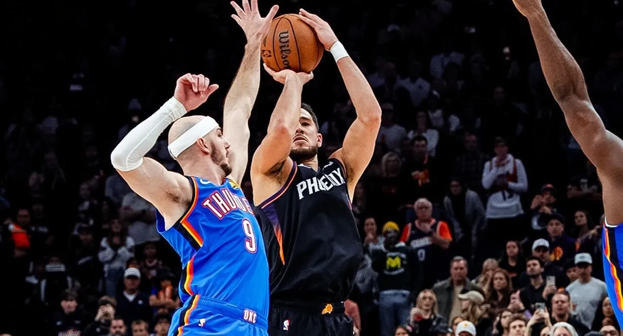 Devin Booker Suns Thunder