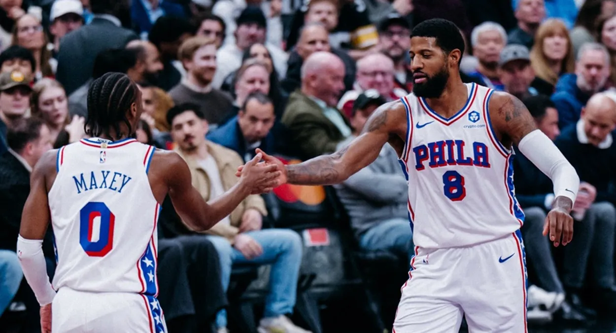 76ers NBA Paul George