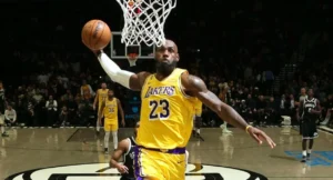LeBron James Lakers Nets