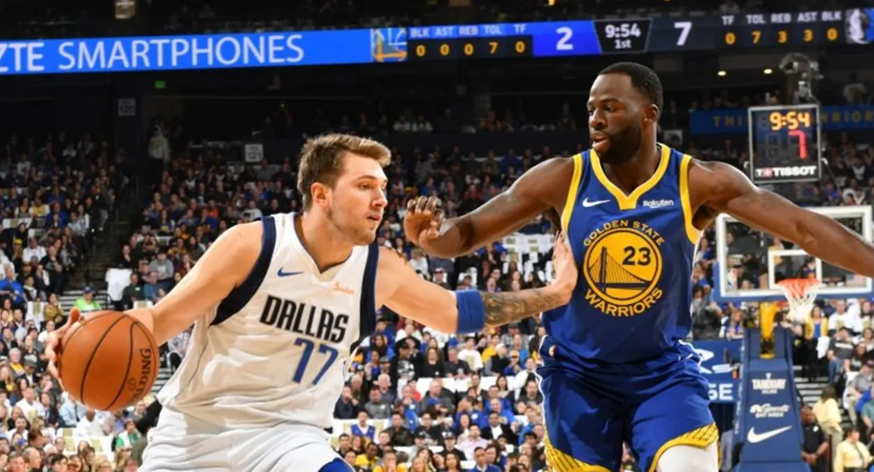 Draymond Green Luka Doncic