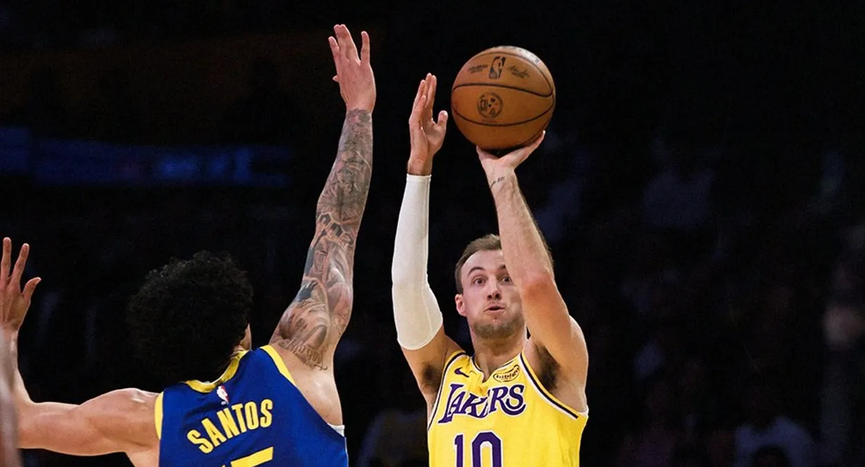 warriors lakers luke kennard