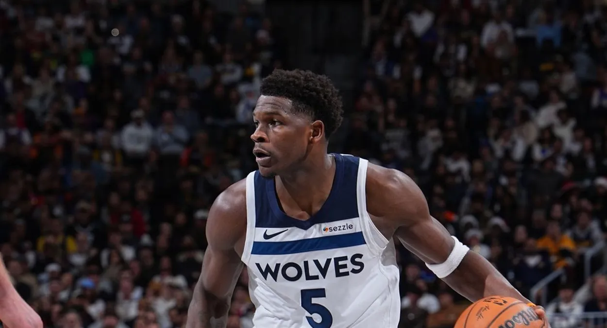 Anthony Edwards Timberwolves Warriors