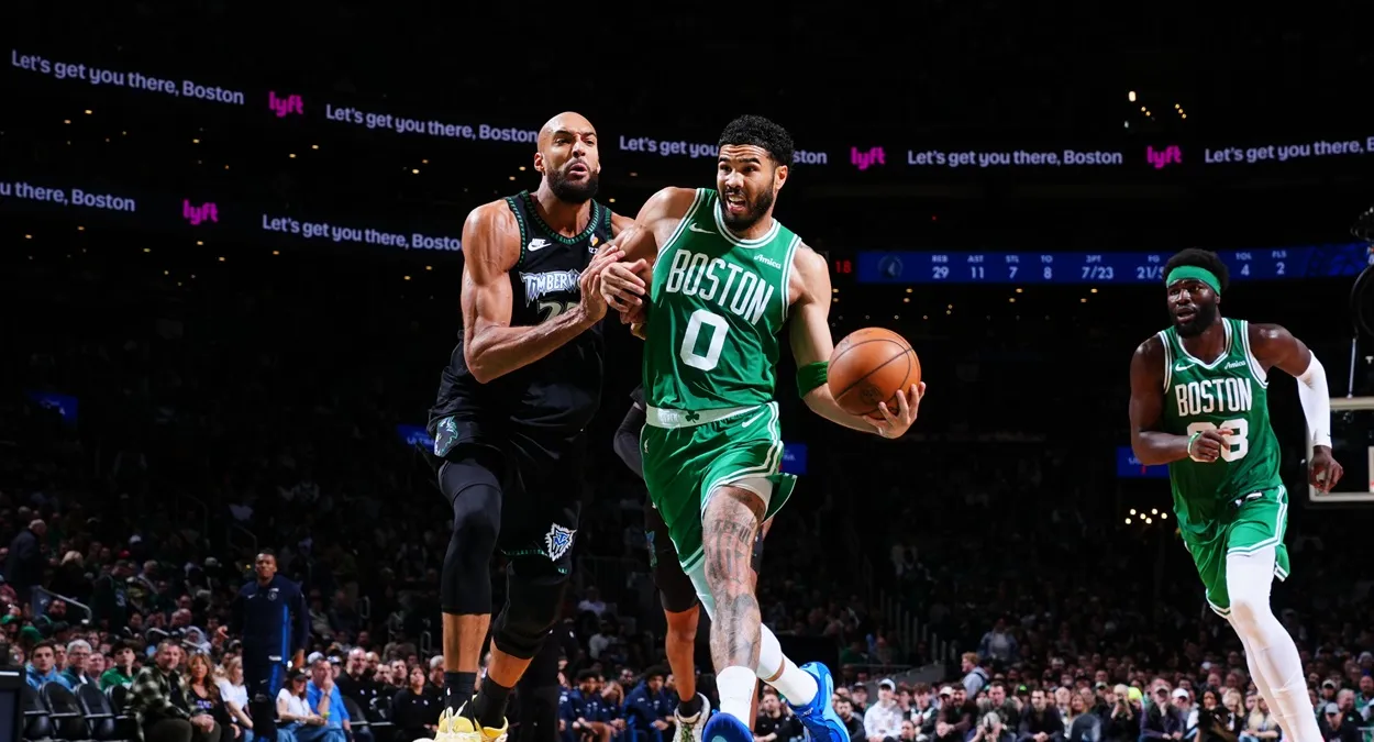 Jayson Tatum Celtics Timberwolves