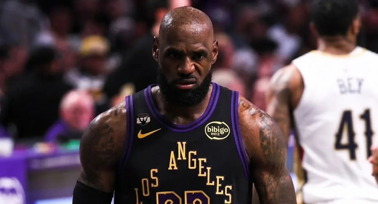 NBA LeBron James Lakers