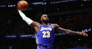 LeBron James Lakers Magic