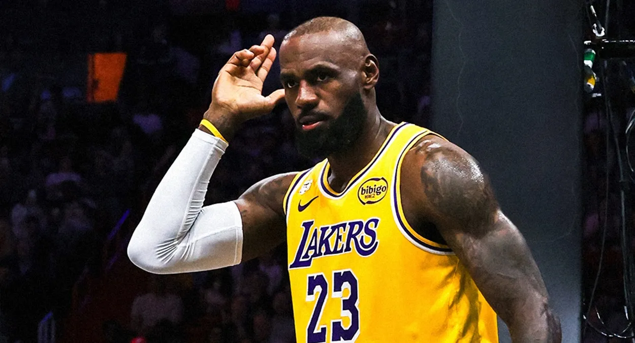 NBA LeBron James Lakers