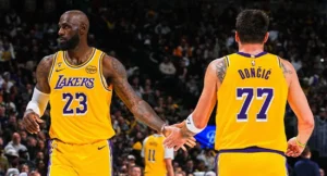 LeBron James Nikola Jokic