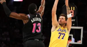 Luka Doncic Lakers Heat