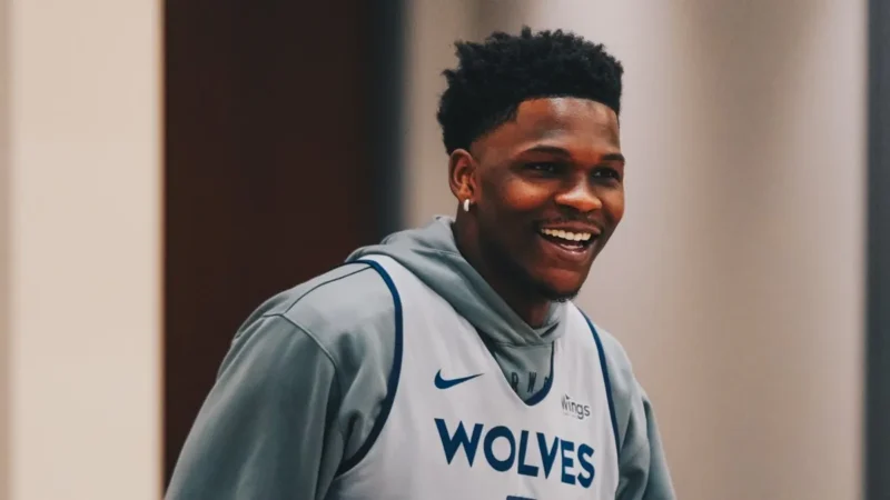 Timberwolves NBA Anthony Edwards