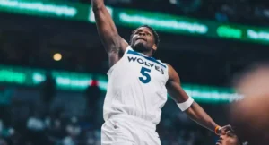 lesão anthony edwards timberwolves
