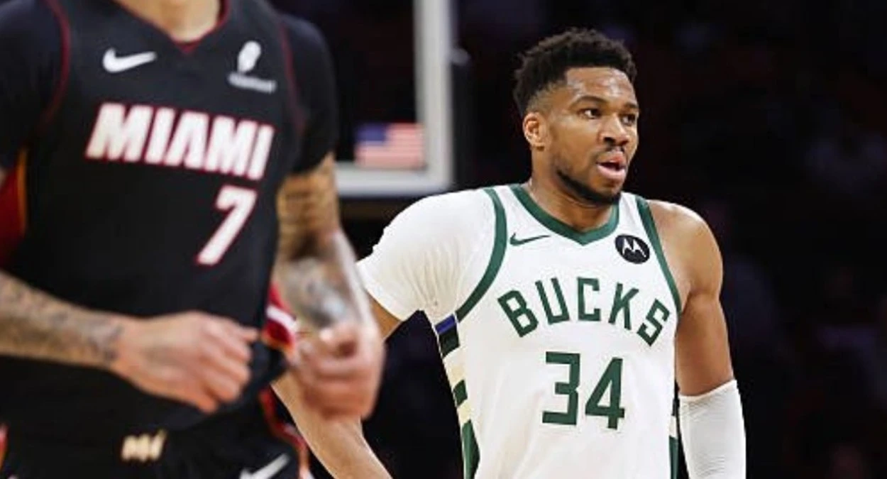 Giannis Antetokounmpo troca Heat