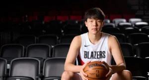 NBA Blazers Hansen Yang