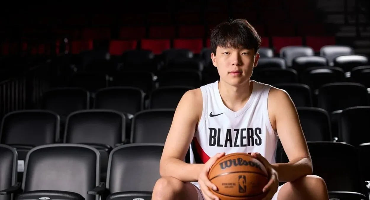 NBA Blazers Hansen Yang