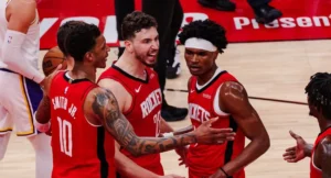 onde assistir NBA playoffs Rockets Lakers