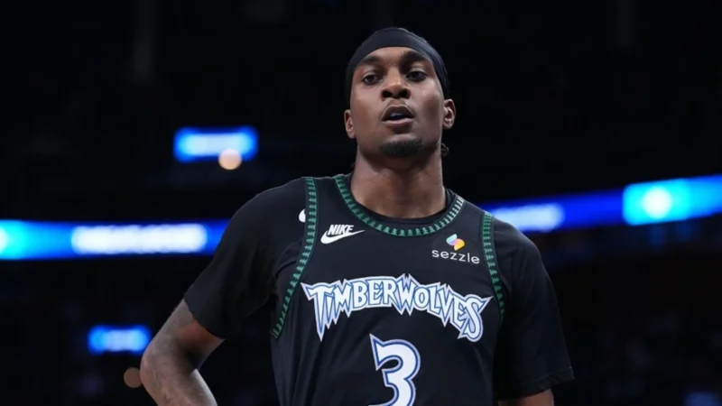 NBA Jaden McDaniels Timberwolves