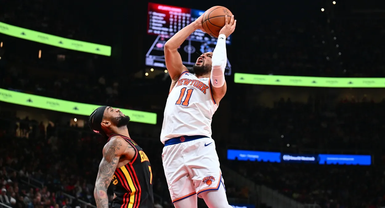 Jalen Brunson Knicks Hawks