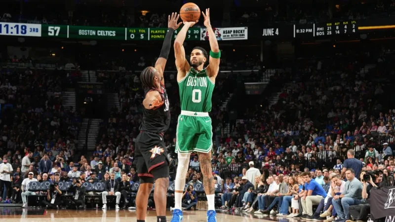 Jayson Tatum Celtics 76ers