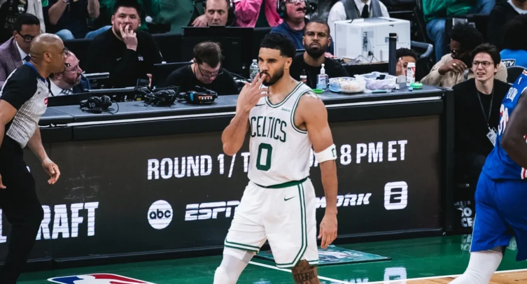 Jayson Tatum Celtics 76ers