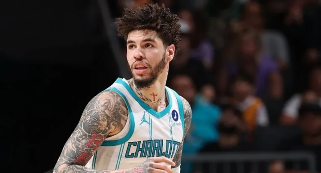 LaMelo Ball Hornets Heat