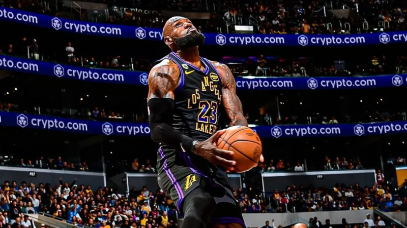 LeBron James Lakers Rockets