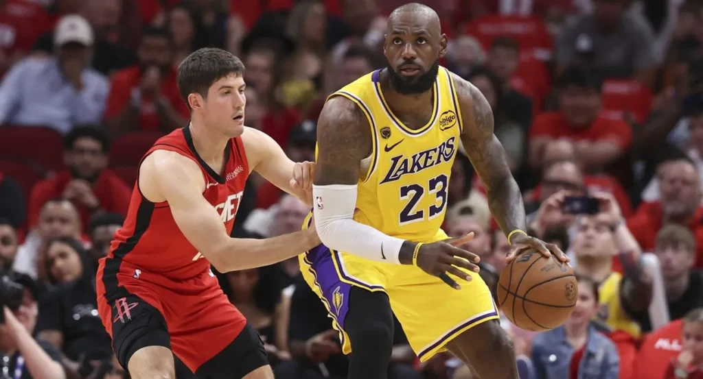 LeBron James Lakers Rockets