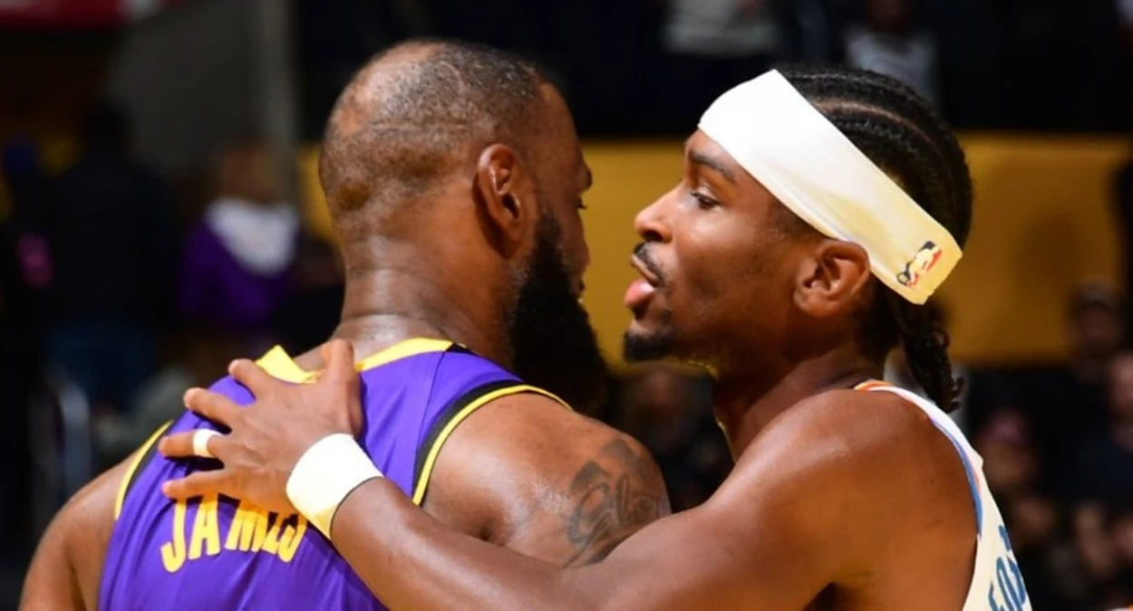 NBA LeBron James Thunder