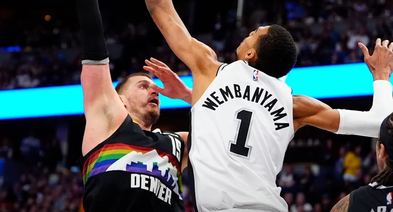 Nikola Jokic Nuggets Spurs