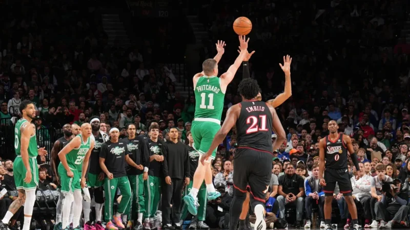 Joel Embiid Celtics 76ers