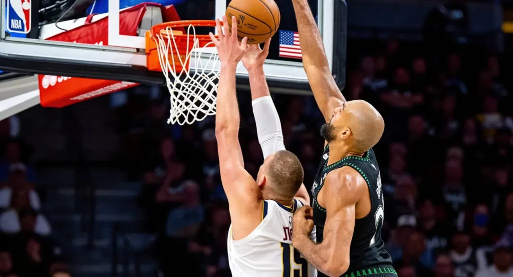 Rudy Gobert Timberwolves Nuggets