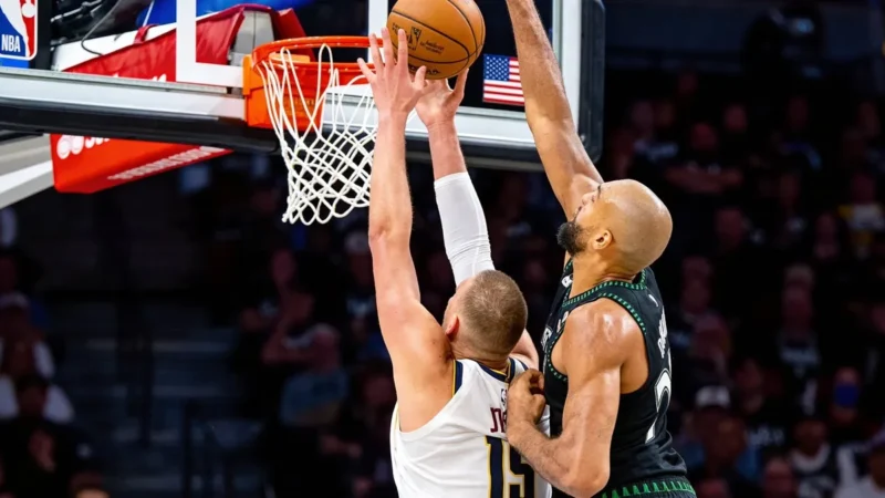 Rudy Gobert Timberwolves Nuggets